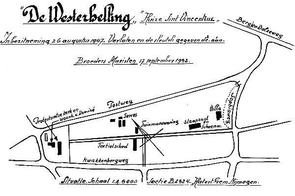 situatietekening Westerhelling